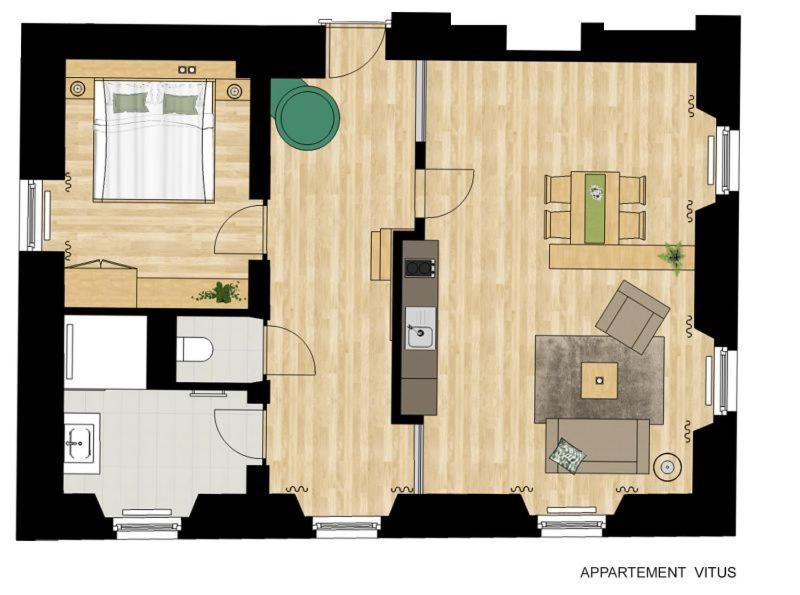 Apartament Himmlisch Urlauben Söchau Pokój zdjęcie